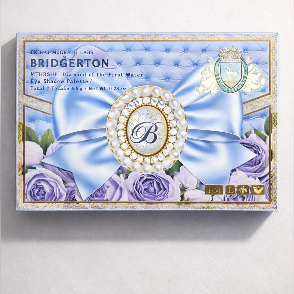 Pat McGrath x Bridgerton Diamond of the First Water Palette NEW